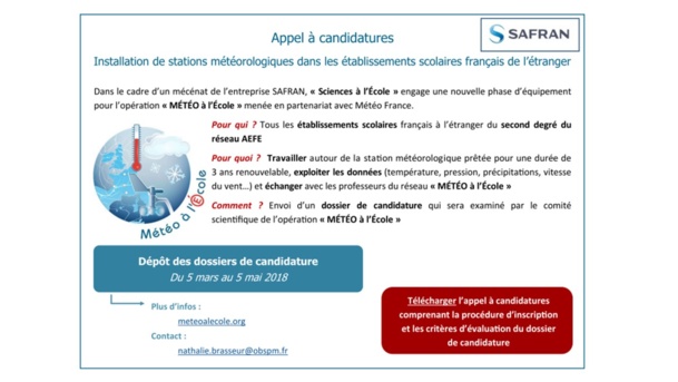 Parution de la lettre d'information de "Sciences à l'Ecole" n°31 Parution de la lettre d'information de "Sciences à l'Ecole" n°31