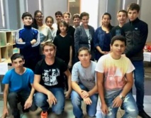 "Fête de la Science" à Ghisonaccia (14 élèves de 3ème et 2nde de "l'atelier scientifique") 