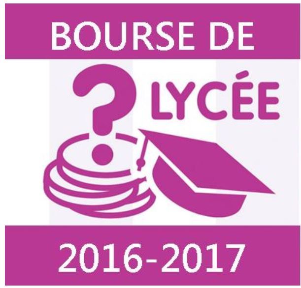 "Demande de Bourse Nationale de Lycée 2016-2017" : Date limite de dépôt des dossiers (30 Juin 2016) // Dossiers à retirer au Secrétariat du Lycée