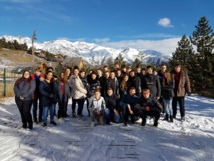 Stage "Ski-Étude" à la station de sports d'hiver d'Auron (classe de 2°3)