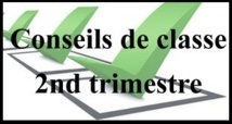 "Conseils de Classe - 2ème Trimestre 2016-2017" : Du Lundi 20 Mars au Vendredi 31 Mars 2017