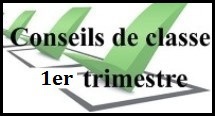"Conseils de Classe - 1er Trimestre 2017-2018" : Du Lundi 04 Décembre 2017 au Jeudi 14 décembre 2017 (plannings consultables sur LEIA)