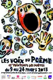 15ème Printemps des Poètes : "Les Voix du Poème"