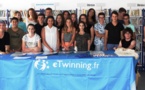 Attribution du label de qualité national "eTwinning" à la classe de 4ème europénne (promotion 2015-2016) de Mme Collomb