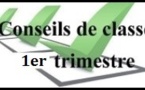 "Conseils de Classe - 1er Trimestre 2017-2018" : Du Lundi 11 Décembre 2017 au Jeudi 14 décembre 2017 (plannings consultables sur LEIA)