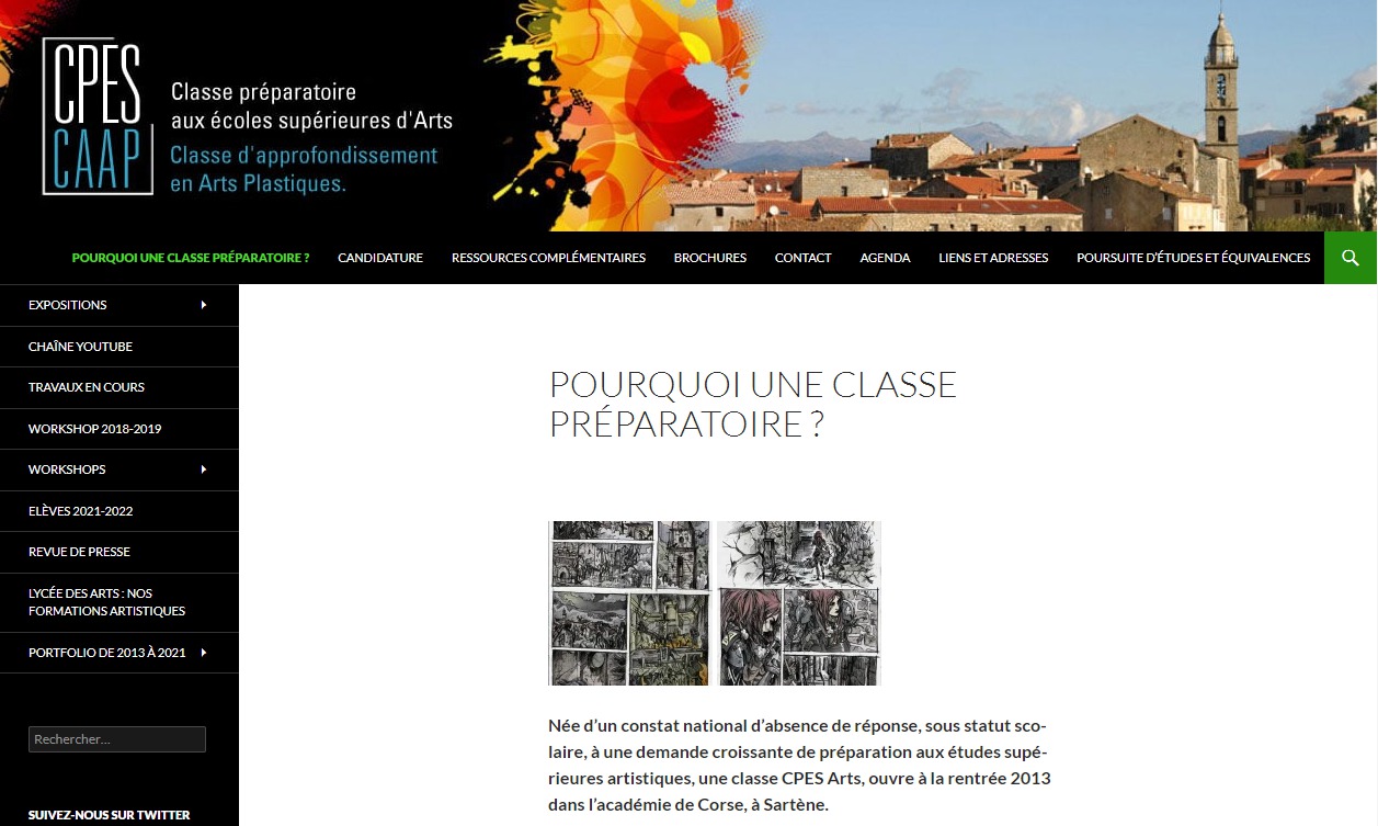 Un site pour la prépa' Art Un site pour la prépa' Art