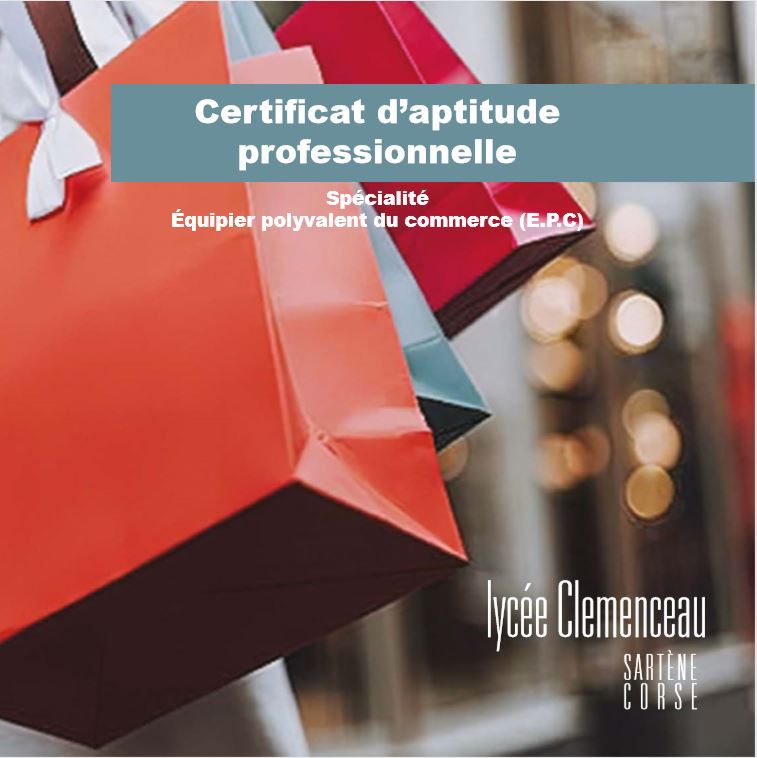 Le CAP E.P.C. Le CAP E.P.C.