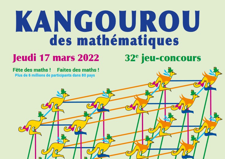 KANGOUROU des Mathématiques KANGOUROU des Mathématiques