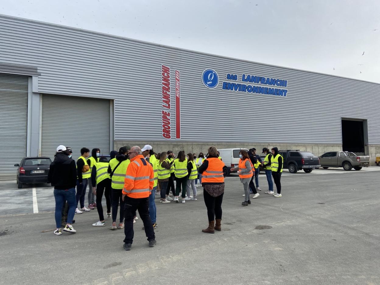 Sorite scolaire au Centre de tri de Viggianello Sorite scolaire au Centre de tri de Viggianello