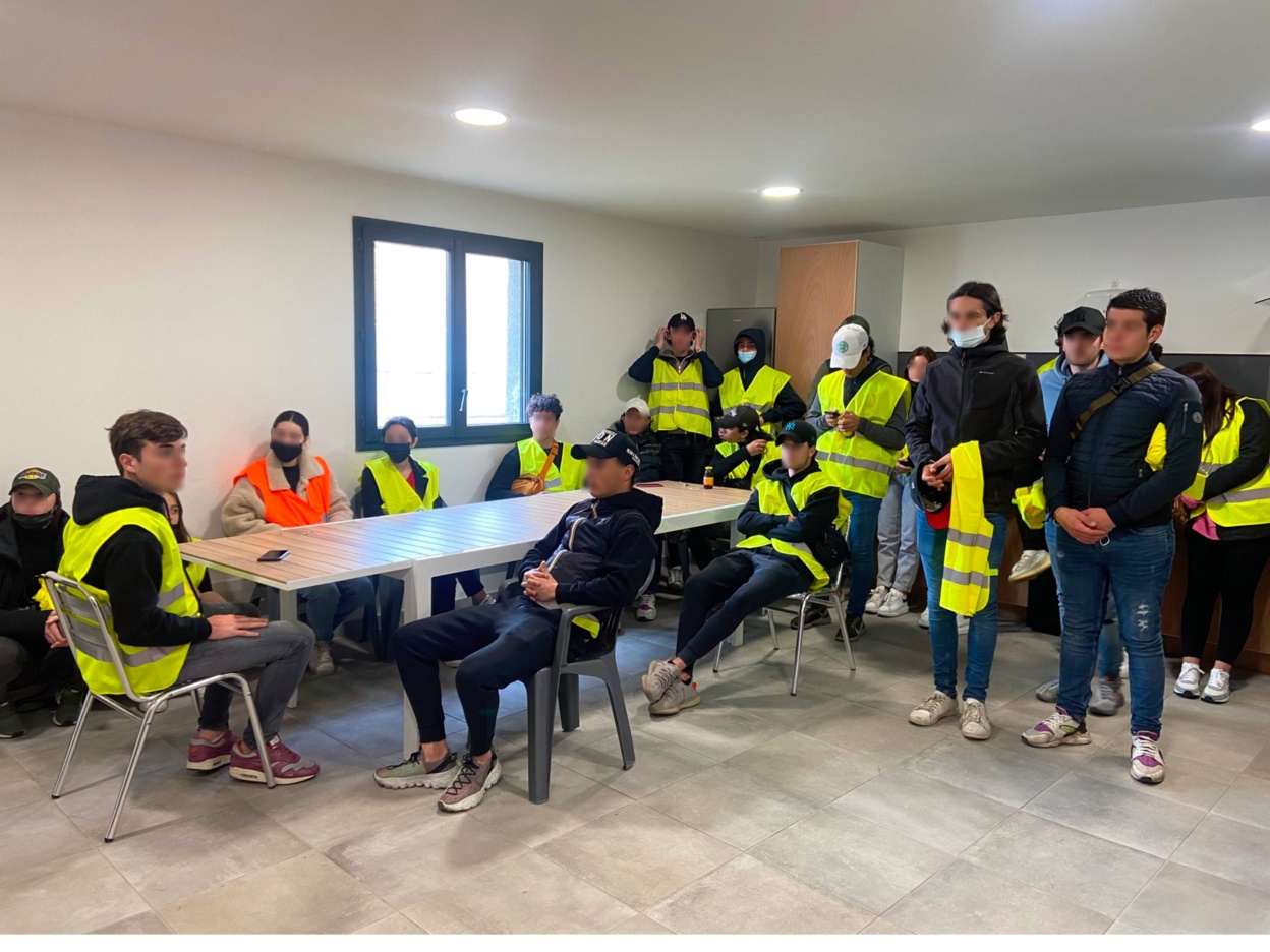 Sorite scolaire au Centre de tri de Viggianello Sorite scolaire au Centre de tri de Viggianello