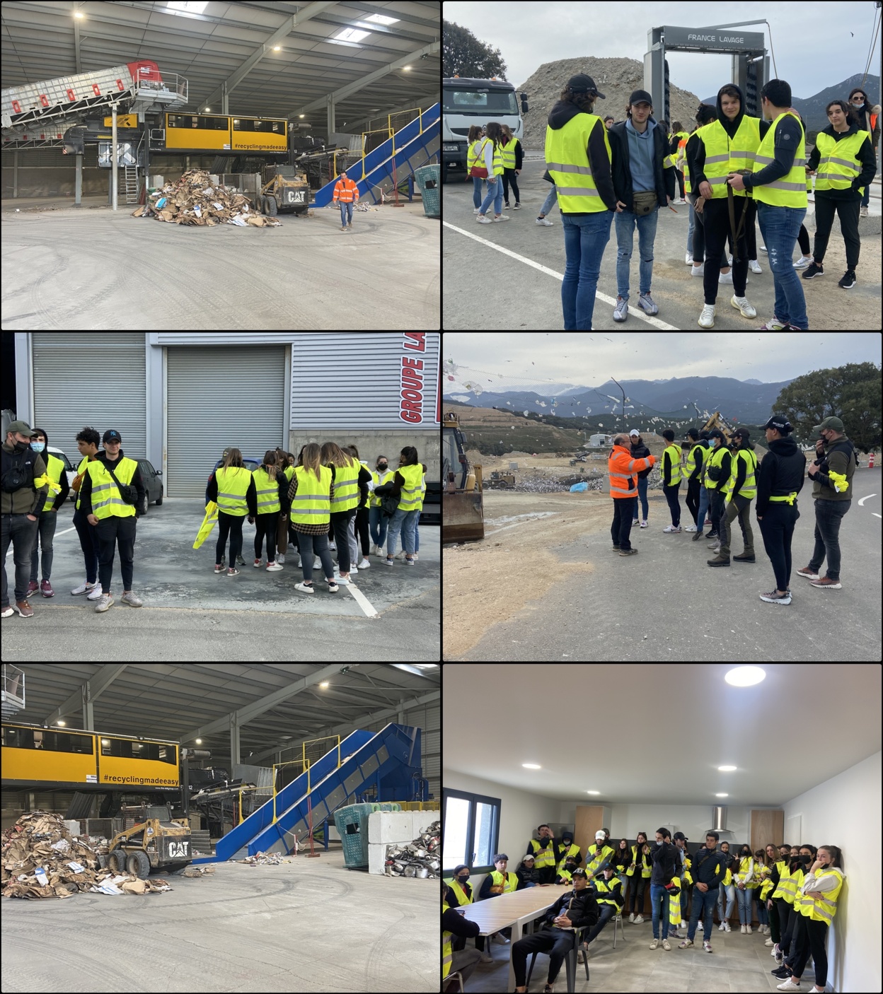 Sorite scolaire au Centre de tri de Viggianello Sorite scolaire au Centre de tri de Viggianello