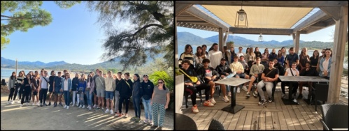 Sortie des STMG au camping U Livantu Sortie des STMG au camping U Livantu