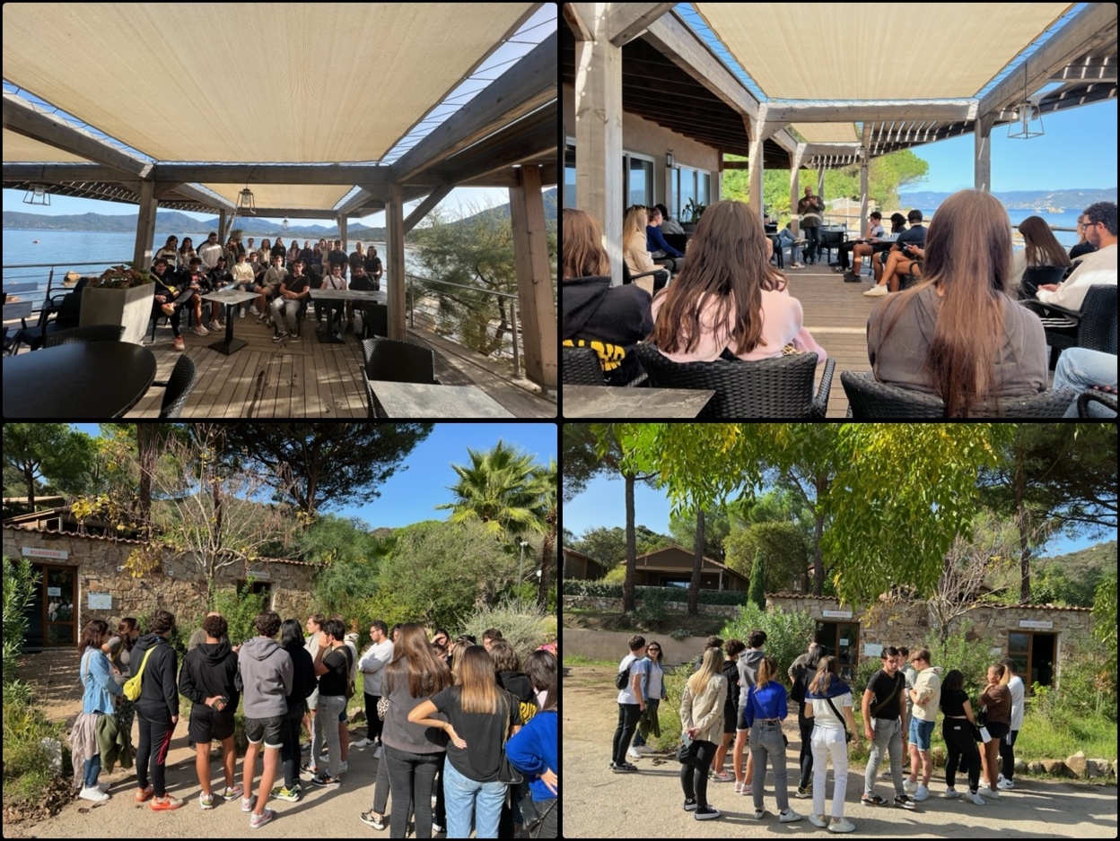 Sortie des STMG au camping U Livantu Sortie des STMG au camping U Livantu