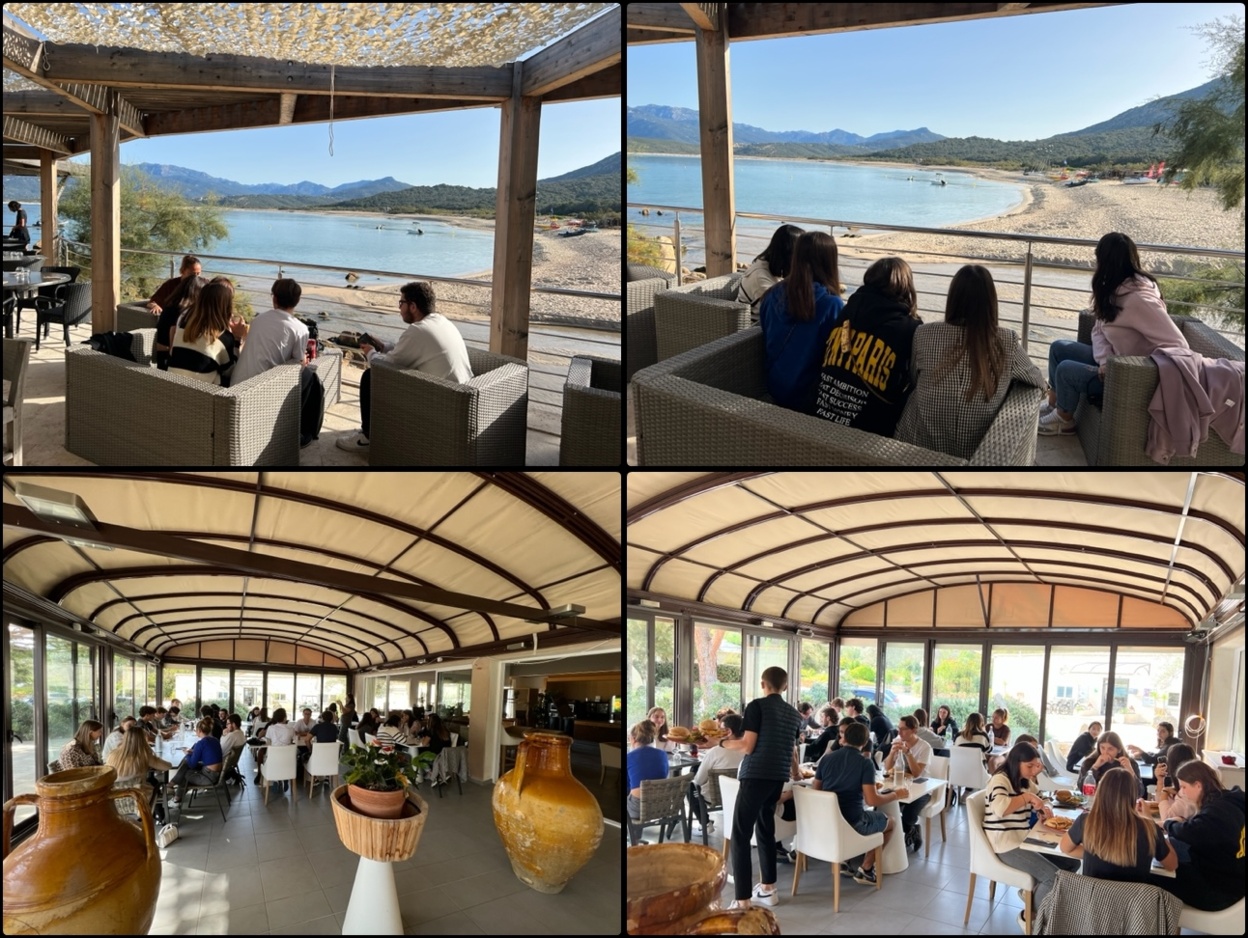 Sortie des STMG au camping U Livantu Sortie des STMG au camping U Livantu