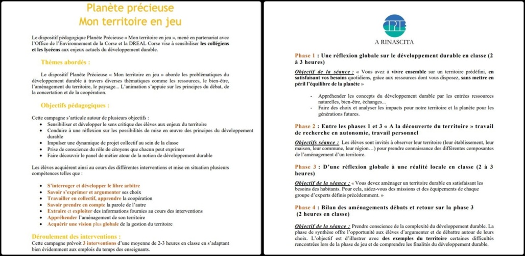 Animation planète précieuse Animation planète précieuse