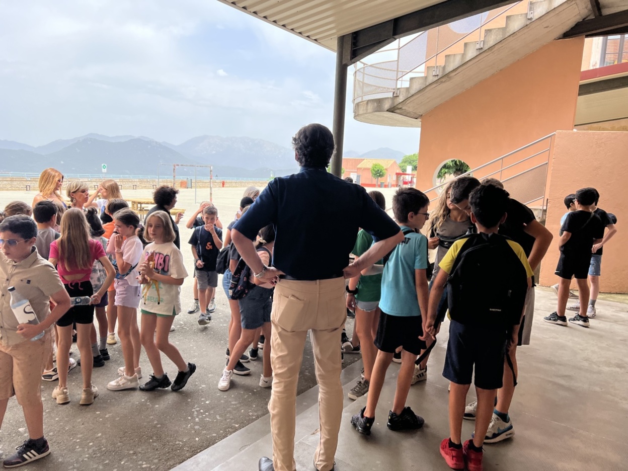 Visite des élèves de CM2 de l’école primaire de Sartène