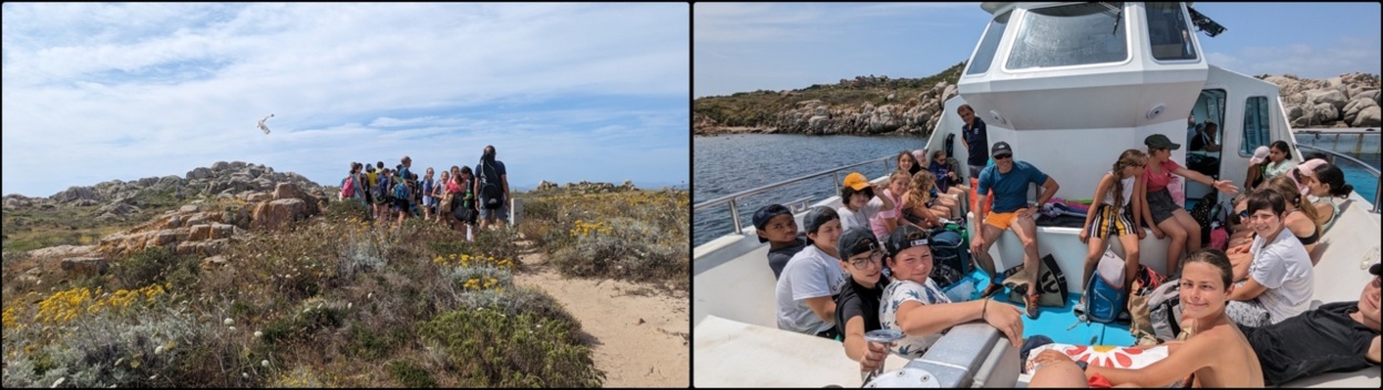 Sortie aux îles Lavezzi Sortie aux îles Lavezzi