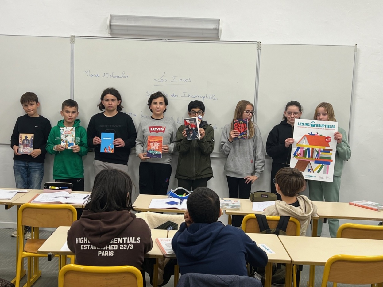 Projet en français : Prix des Incorruptibles Projet en français : Prix des Incorruptibles
