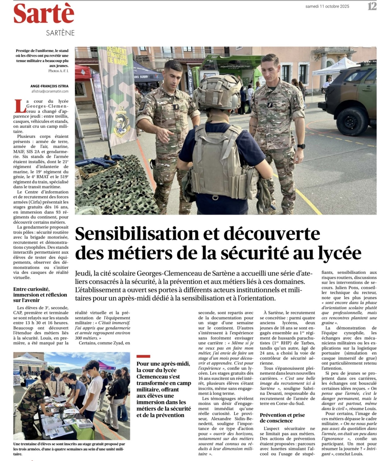 Forum de sécurité