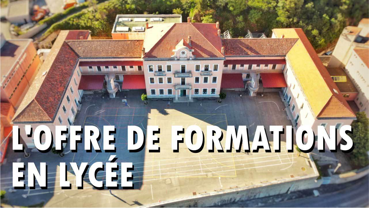 L'offre de formations en lycée général et technologique L'offre de formations en lycée général et technologique