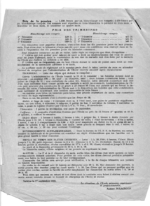 Renseignements relatifs au fonctionnement de l'EPS de Sartène en 1923 (p. 2). Archives municipales Renseignements relatifs au fonctionnement de l'EPS de Sartène en 1923 (p. 2). Archives municipales