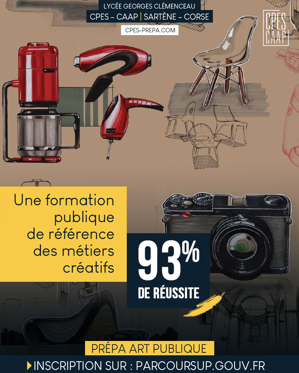 Classe préparatoire aux études supérieures - Classe d'approfondissement en Arts Plastique. (CPES-CAAP)
