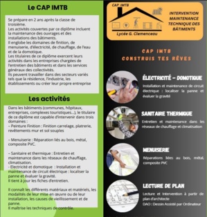 Le CAP I.M.T.B