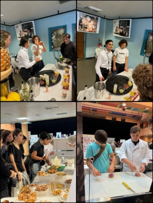 Salon de l'orientation sur Ajaccio avec les classes de 3° et CAP