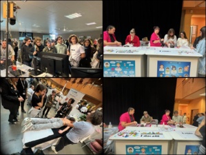 Salon de l'orientation sur Ajaccio avec les classes de 3° et CAP