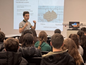 Intervention sur le harcèlement scolaire