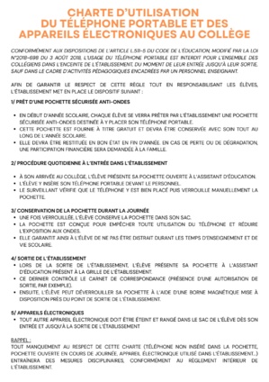 Règlement Intérieur Collège
