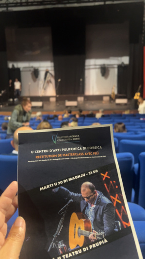 Concert au théâtre de Propriano