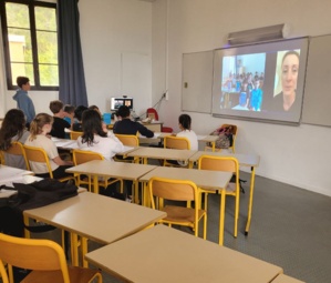 Rencontre en visioconférence avec Mathilde Tournier, autrice du roman jeunesse 'Championnes'.