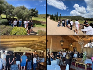 Visite au Domaine Murtoli avec les élèves de STMG