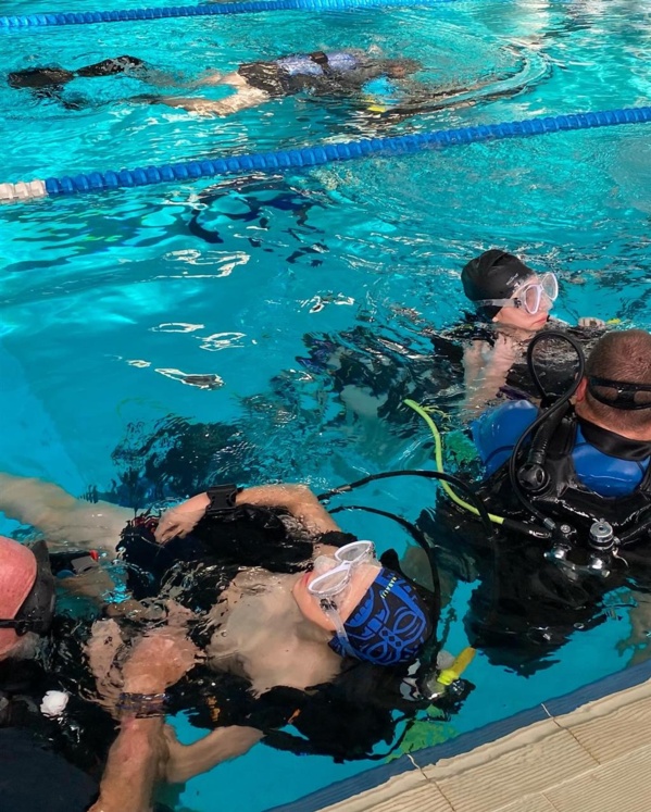 Formation niveau 1 en plongée subaquatique avec l'UNSS