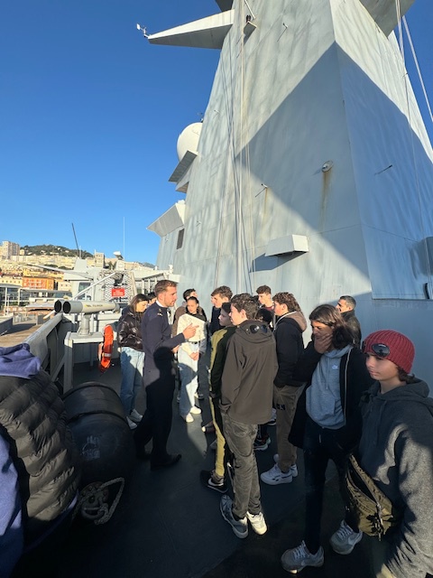 Visite Frégate "Chevalier Paul" le 5 février