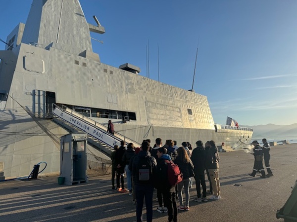 Visite Frégate "Chevalier Paul" le 5 février