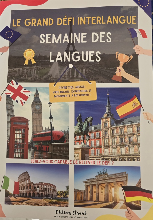 LA SEMAINE DES LANGUES DU 18 AU 23 MARS 4°CLEDD