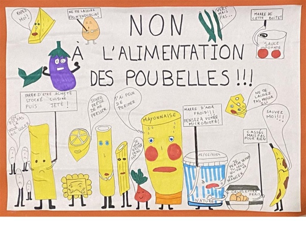 Concours d'affiches : Ensemble contre le gaspillage alimentaire