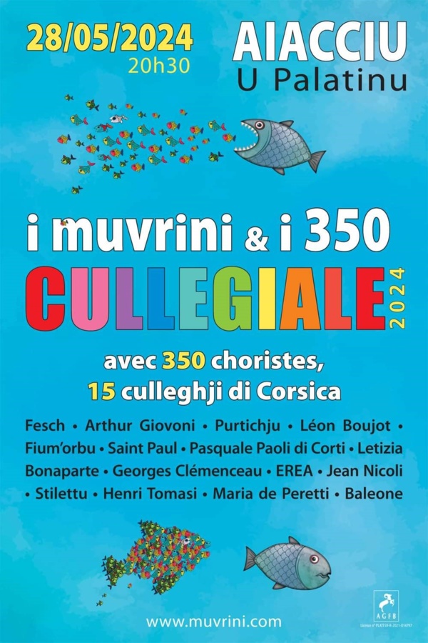 I MUVRINI E I 350 CULLEGIALE ... Prêts pour enchanter le Palatinu! I MUVRINI E I 350 CULLEGIALE ... Prêts pour enchanter le Palatinu!