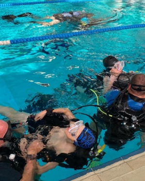 Formation niveau 1 en plongée subaquatique avec l'UNSS