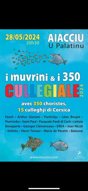 I MUVRINI & I 350 CULLEGIALE 2024 U PALATINU AIACCIU 28/05/2024