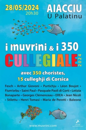 I MUVRINI E I 350 CULLEGIALE ... Prêts pour enchanter le Palatinu! 