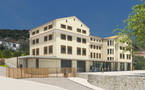 Le collège - Sa rénovation complète a commencé ce mois de juin 2011. Elle durera quatorze mois.