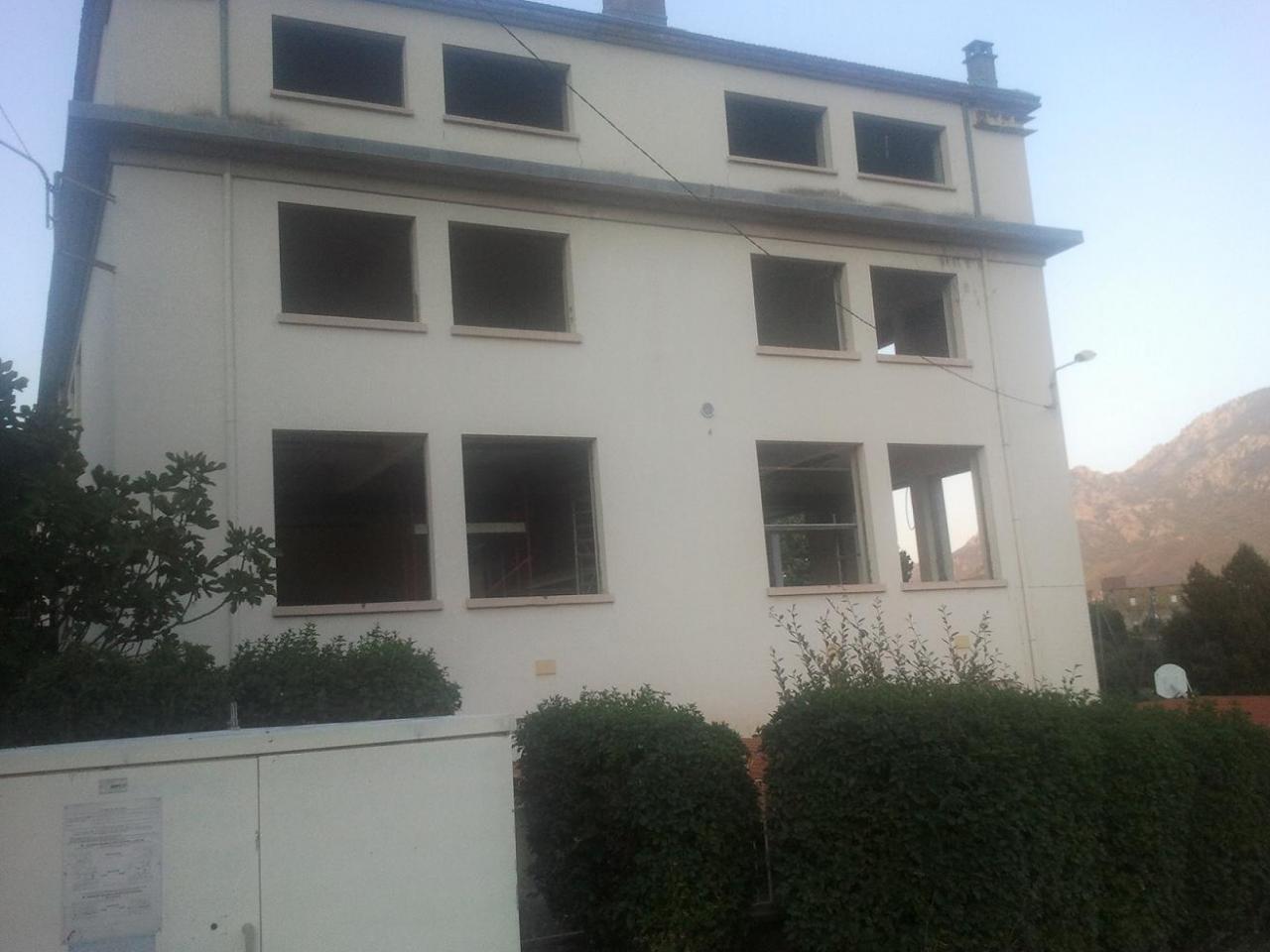 démolitions aile ouest - un collège aux quatre vents - 2011/2012