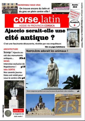 Corse Latin Numerus X