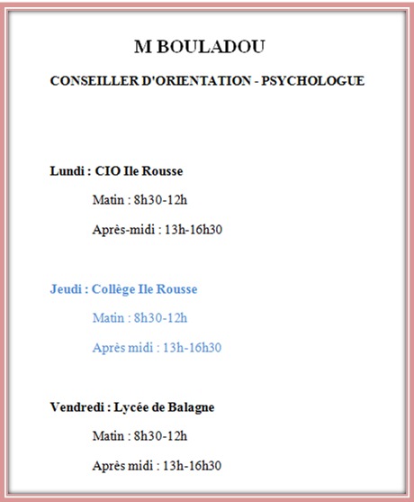 Conseiller d'orientation-psychologue (COP)