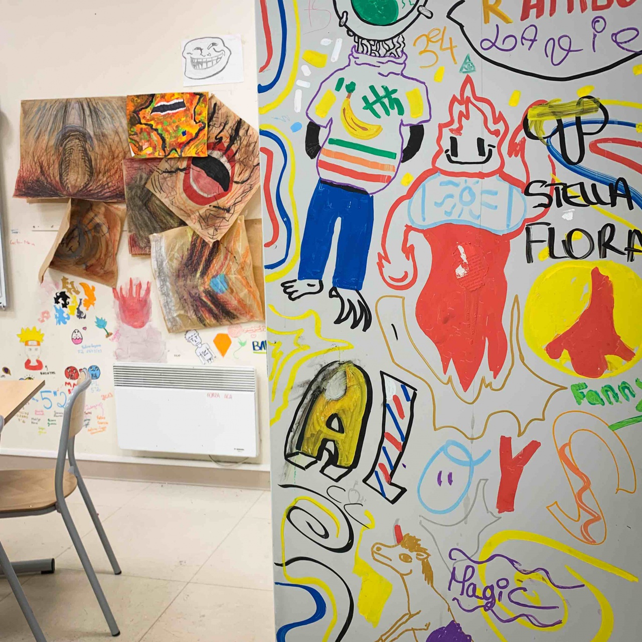 La salle d'Arts Appliqués