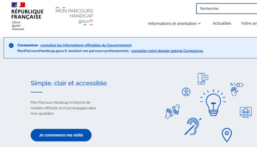 MON PARCOURS HANDICAP.gouv.fr MON PARCOURS HANDICAP.gouv.fr