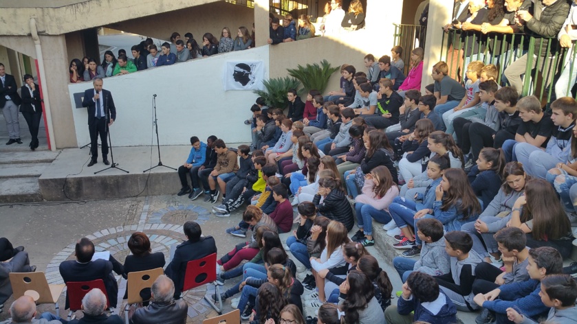 Cérémonie du lundi 16 octobre 2017 - Maria Ghjentile Cérémonie du lundi 16 octobre 2017 - Maria Ghjentile